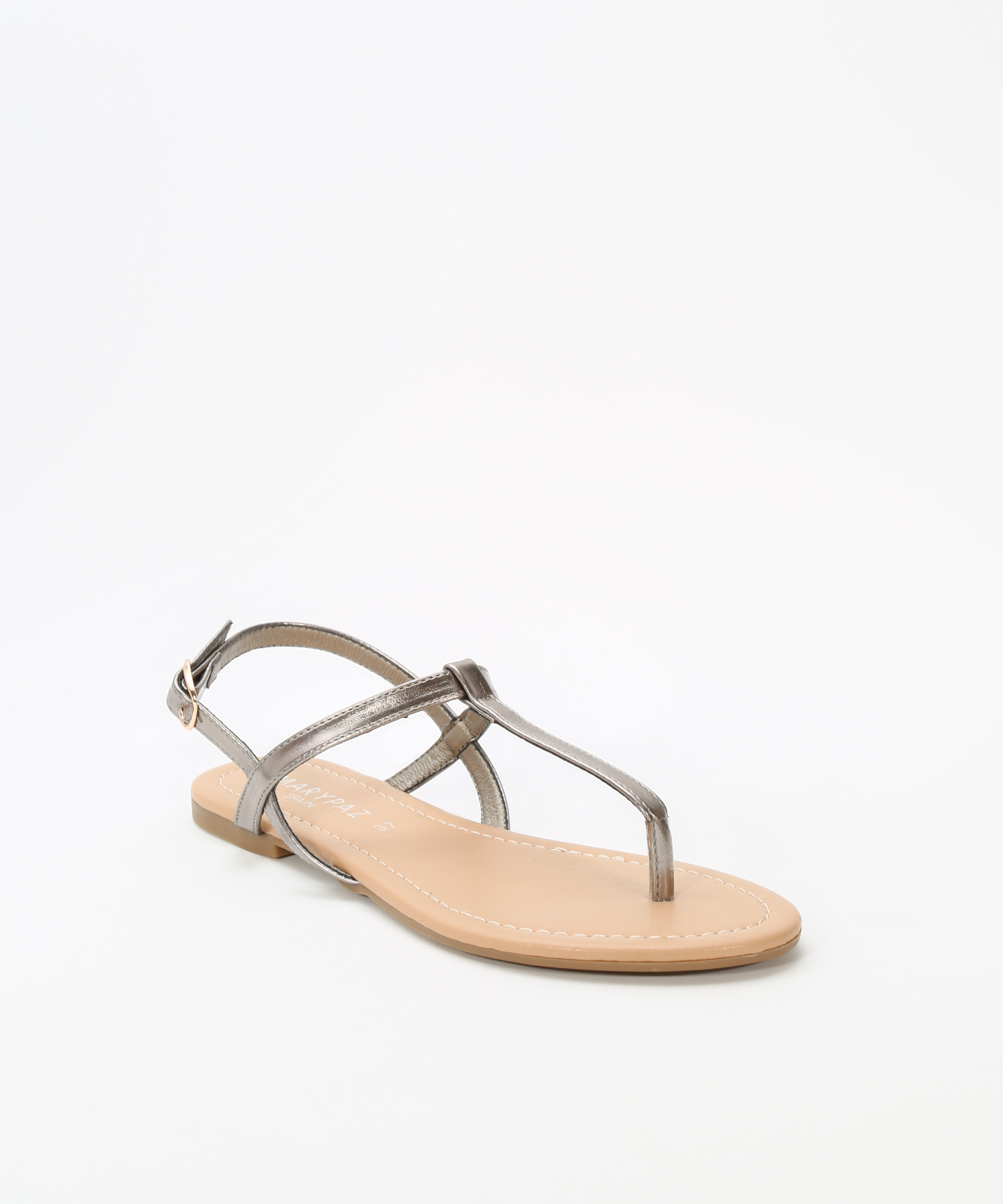 Sandalias planas dedo image number null